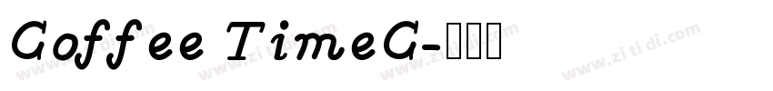 Coffee TimeC字体转换